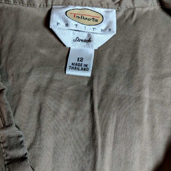 Talbots Petites stretch button down shirt - Picture 5 of 6